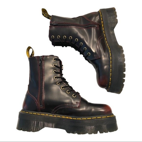 ββSOLDββπ Dr. Martens Jadon Platform Bootsπ - Picture 4 of 13
